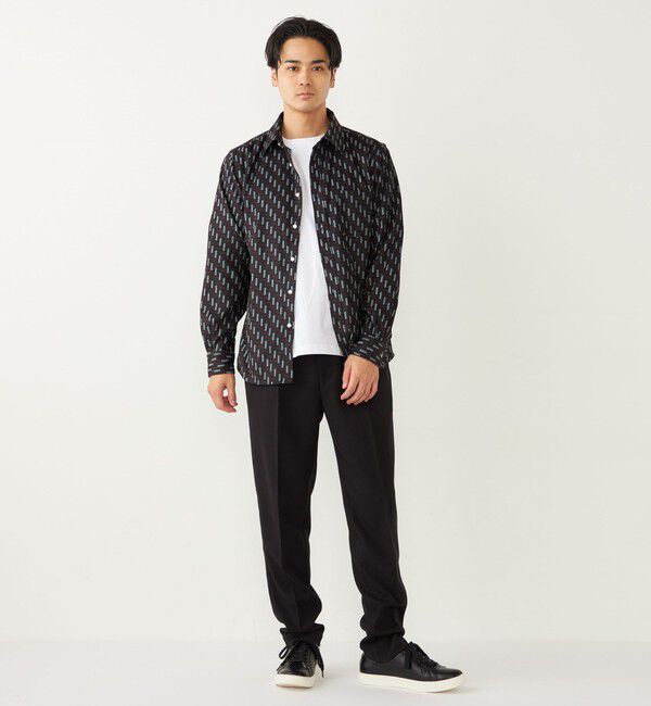 SHIPS Colors 「SHIPS Colors:〈洗濯機可能〉プリント ネル シャツ」|シャツ・ブラウス|