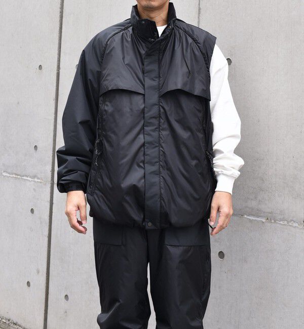 SHIPS any「SHIPS any:〈軽量 / 撥水〉PERTEX(R) &times; OCTA(R) 2WAY ブルゾン (セットアップ対応)◇」|ブルゾン・スタジャン|