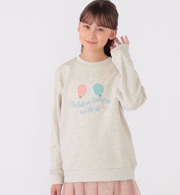 SHIPS KIDS「SHIPS KIDS:140～150cm / バルーン スウェット」|スウェット・ジャージ|オートミール