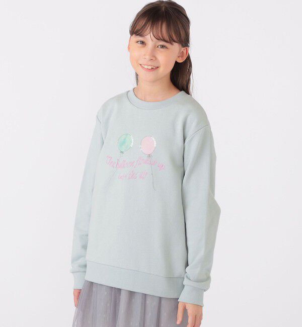 SHIPS KIDS「SHIPS KIDS:140～150cm / バルーン スウェット」|スウェット・ジャージ|ライトブルー