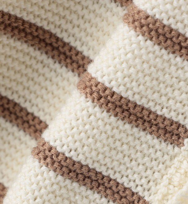 SHIPS KIDS「SHIPS KIDS:85～95cm /〈洗濯機可能〉ボーダー カーディガン」|カーディガン|