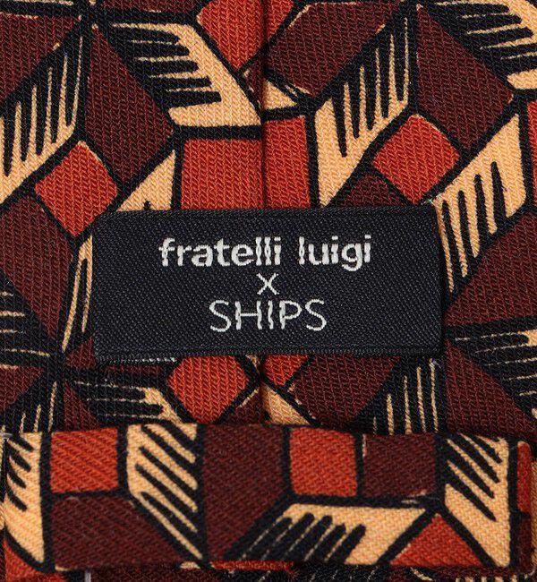 SHIPS「Fratelli Luigi: ダイア コモン ウール プリント ネクタイ」|ネクタイ・蝶ネクタイ|