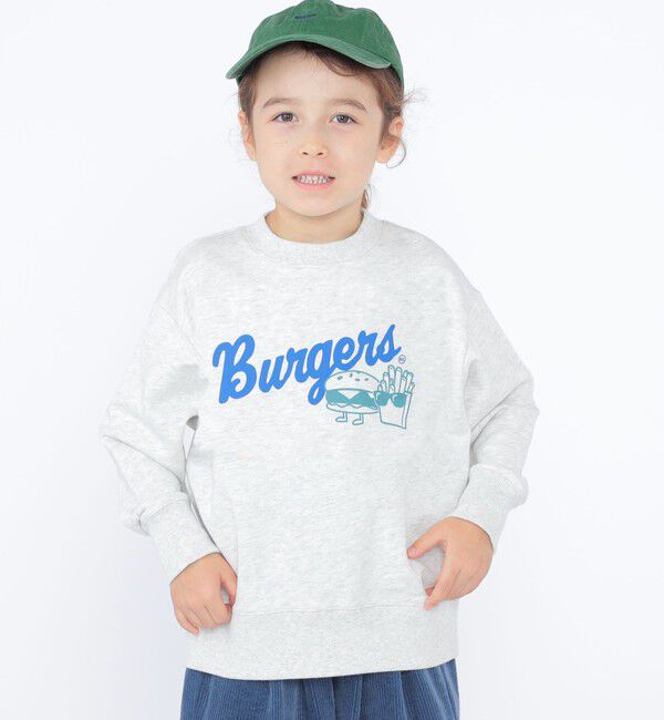 SHIPS KIDS「SHIPS KIDS:100～130cm / バーガー スウェット」|スウェット・ジャージ|