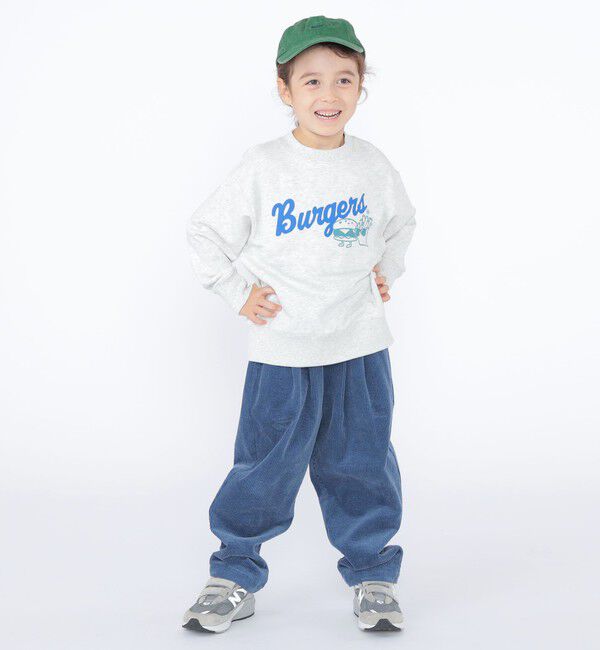SHIPS KIDS「SHIPS KIDS:100～130cm / バーガー スウェット」|スウェット・ジャージ|