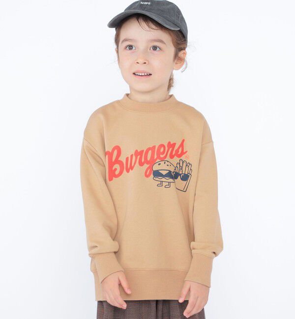SHIPS KIDS「SHIPS KIDS:100～130cm / バーガー スウェット」|スウェット・ジャージ|