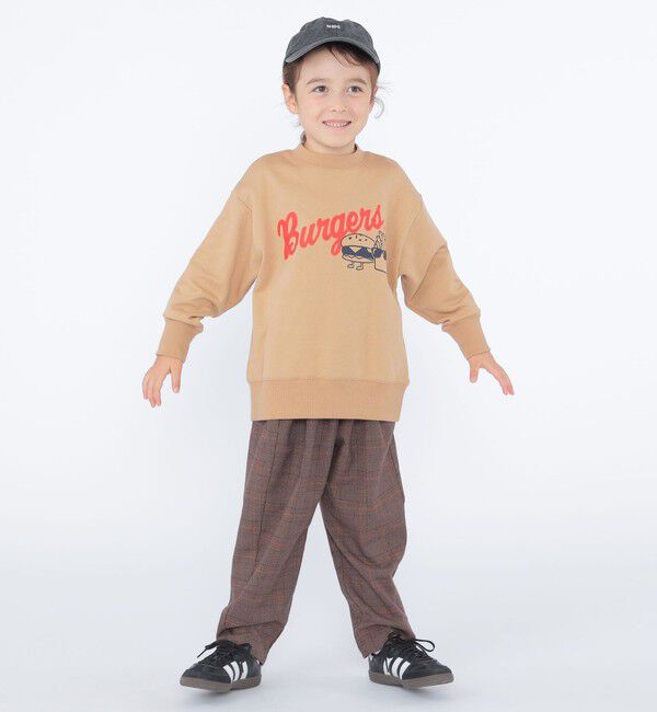 SHIPS KIDS「SHIPS KIDS:100～130cm / バーガー スウェット」|スウェット・ジャージ|