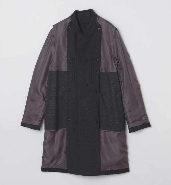 SHIPS「SHIPS: ウール ボンディング コート」|ステンカラーコート|