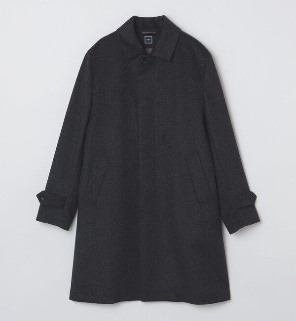 SHIPS「SHIPS: ウール ボンディング コート」|ステンカラーコート|