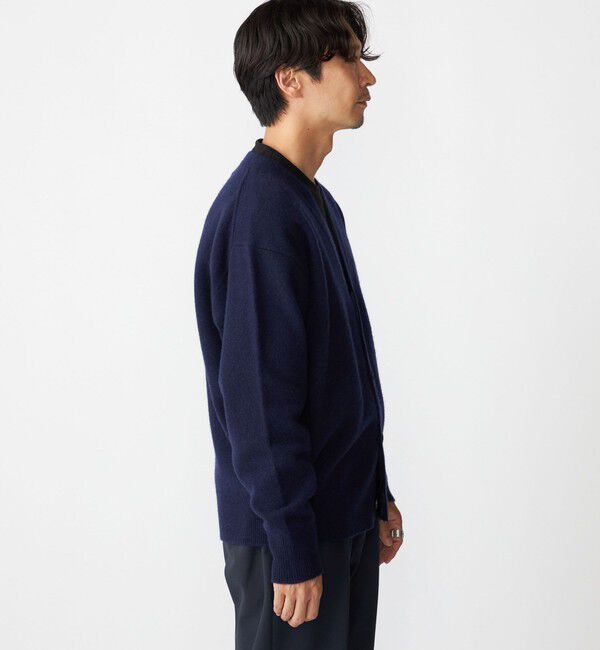 SHIPS「SHIPS:〈手洗い可能〉ソフト ウール Vネック ニット カーディガン（アンサンブル対応）」|カーディガン|