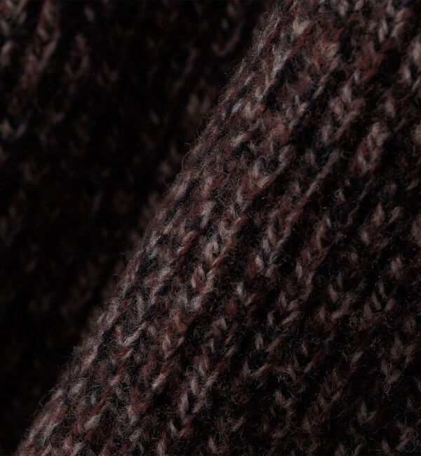 SHIPS「SHIPS: ミックス ヤーン ポロ ニット カーディガン カバーオール」|カーディガン|