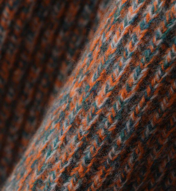 SHIPS「SHIPS: ミックス ヤーン ポロ ニット カーディガン カバーオール」|カーディガン|