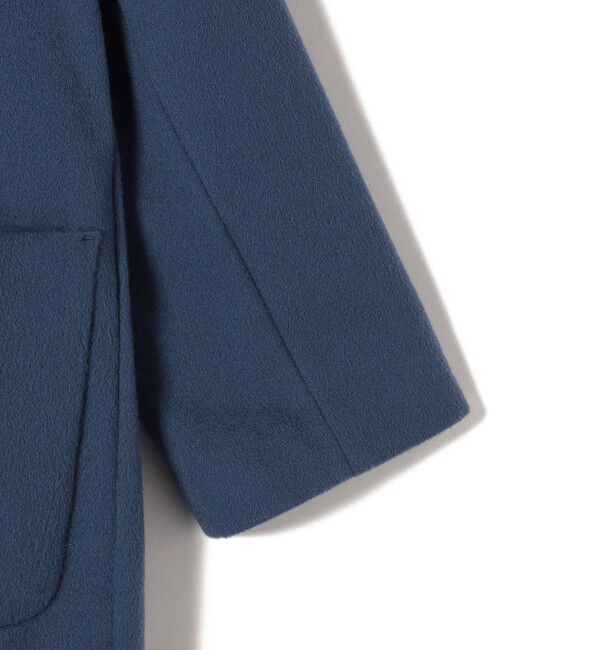 SHIPS Colors 「SHIPS Colors: ウール バックプリーツ ノーカラーコート」|ノーカラーコート|