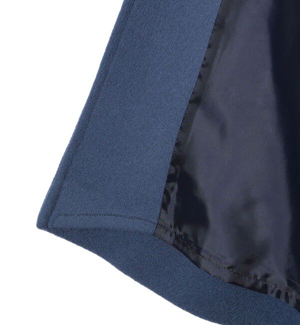 SHIPS Colors 「SHIPS Colors: ウール バックプリーツ ノーカラーコート」|ノーカラーコート|