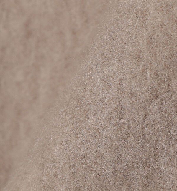 SHIPS「SHIPS: ブラッシュド ウール Vネック ジップ カーディガン」|カーディガン|