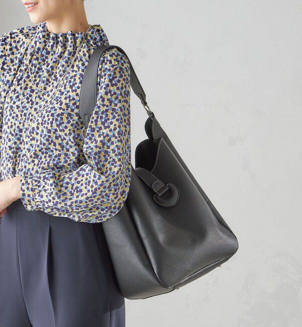 SHIPS for women「【WEB限定】ポーチ付 A4 ベルト モチーフ トート」|ショルダー・メッセンジャー|