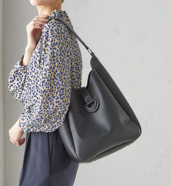 SHIPS for women「【WEB限定】ポーチ付 A4 ベルト モチーフ トート」|ショルダー・メッセンジャー|