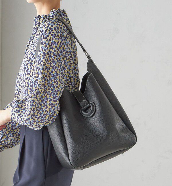 SHIPS for women「【WEB限定】ポーチ付 A4 ベルト モチーフ トート」|ショルダー・メッセンジャー|