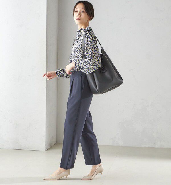 SHIPS for women「【WEB限定】ポーチ付 A4 ベルト モチーフ トート」|ショルダー・メッセンジャー|