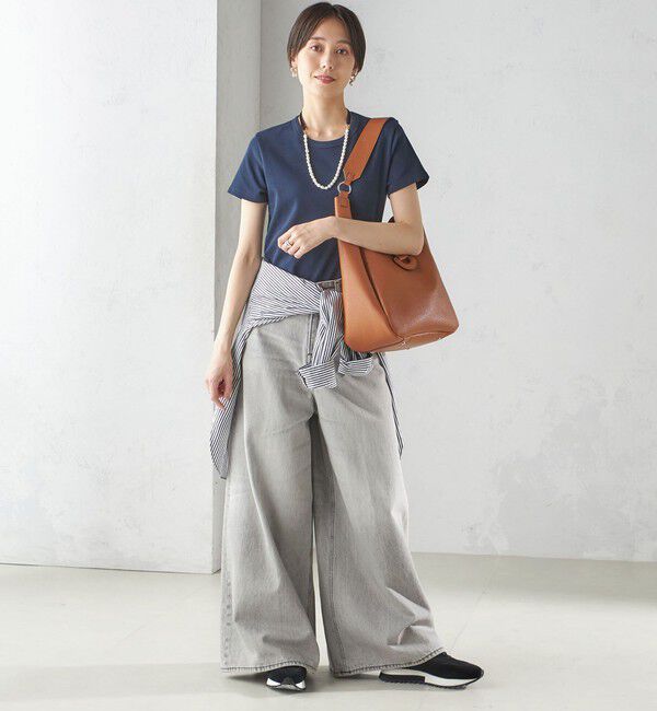 SHIPS for women「【WEB限定】ポーチ付 A4 ベルト モチーフ トート」|ショルダー・メッセンジャー|