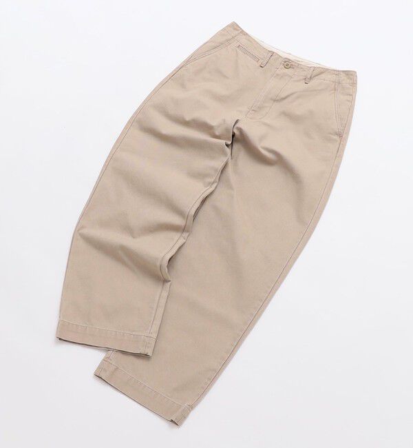 SHIPS「SHIPS: ストーン ウォッシュ コットン パンツ (セットアップ対応)」|その他|