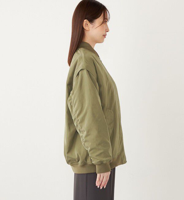 SHIPS Colors 「SHIPS Colors:〈手洗い可能〉2WAY MA-1」|ブルゾン・スタジャン|