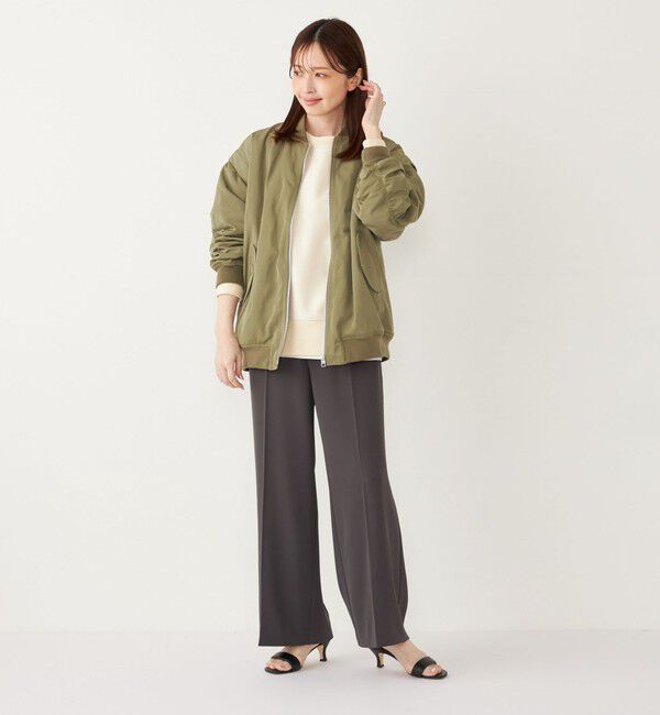 SHIPS Colors 「SHIPS Colors:〈手洗い可能〉2WAY MA-1」|ブルゾン・スタジャン|