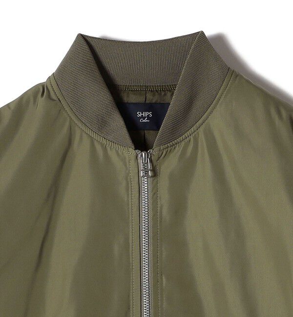 SHIPS Colors 「SHIPS Colors:〈手洗い可能〉2WAY MA-1」|ブルゾン・スタジャン|