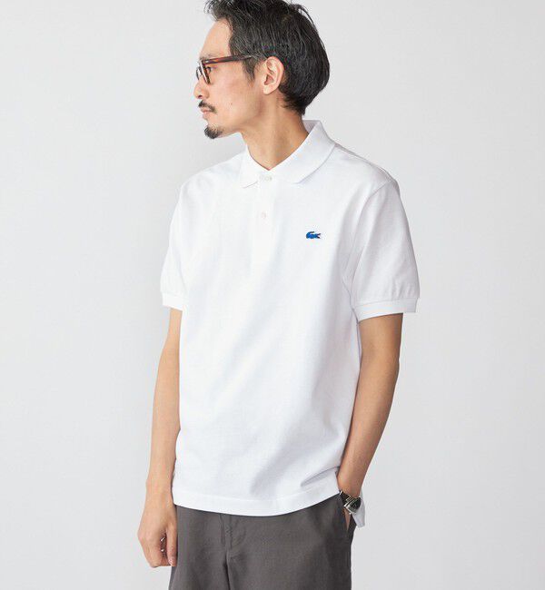 SHIPS「【SHIPS別注】LACOSTE: 50th ANNIV ドロップテイル ポロシャツ」|ポロシャツ|