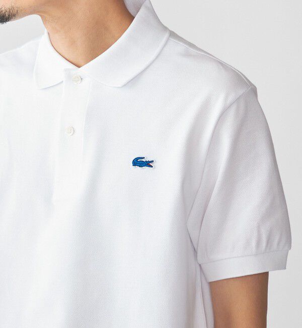 SHIPS「【SHIPS別注】LACOSTE: 50th ANNIV ドロップテイル ポロシャツ」|ポロシャツ|