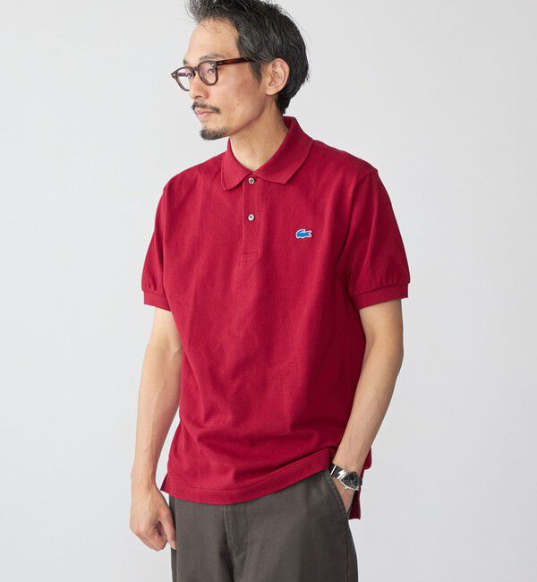 SHIPS「【SHIPS別注】LACOSTE: 50th ANNIV ドロップテイル ポロシャツ」|ポロシャツ|