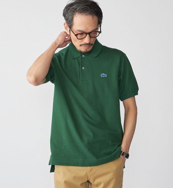 SHIPS「【SHIPS別注】LACOSTE: 50th ANNIV ドロップテイル ポロシャツ」|ポロシャツ|