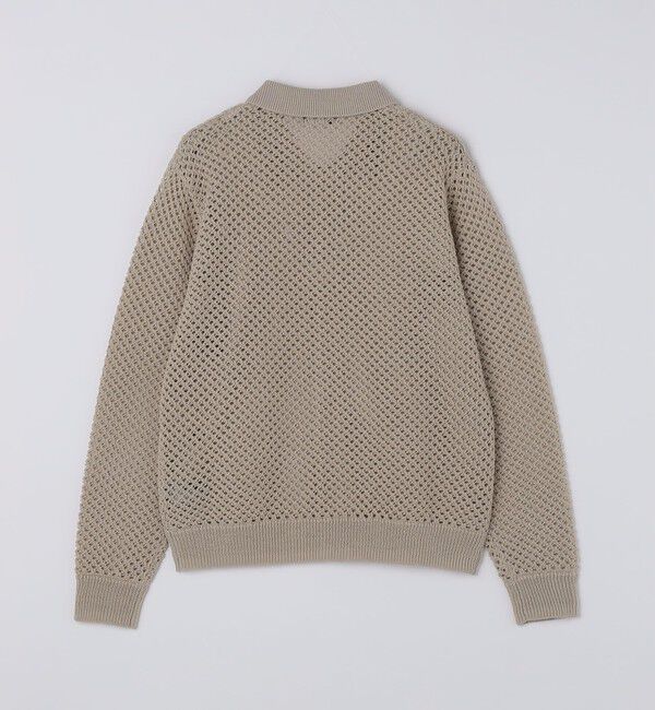 SHIPS「SHIPS:〈手洗い可能〉メッシュ ニット カーディガン」|カーディガン|