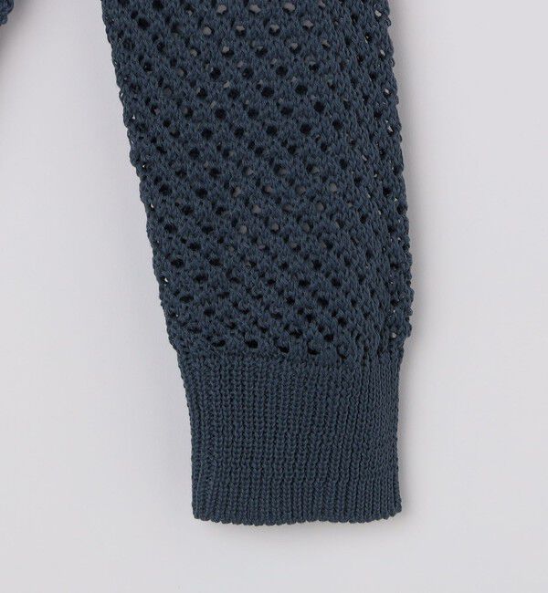 SHIPS「SHIPS:〈手洗い可能〉メッシュ ニット カーディガン」|カーディガン|