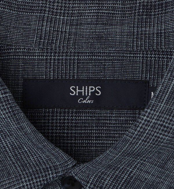 SHIPS Colors 「SHIPS Colors:〈洗濯機可能〉ウーリー ボックス シャツ(セットアップ対応可能)」|シャツ・ブラウス|