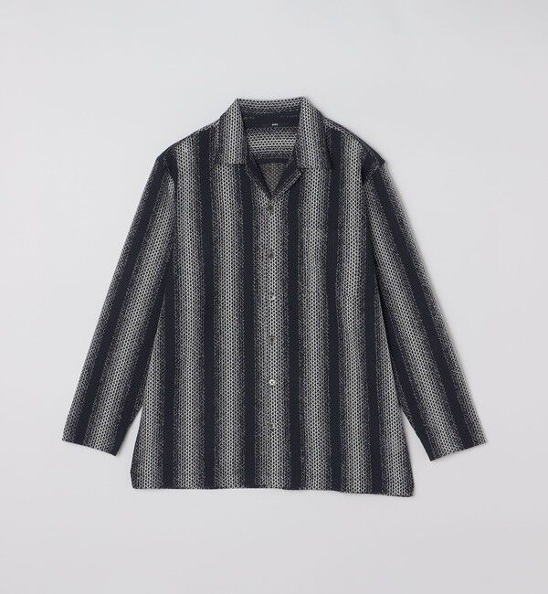SHIPS「SHIPS: ハニカム メッシュ シャツ アウター」|シャツ・ブラウス|