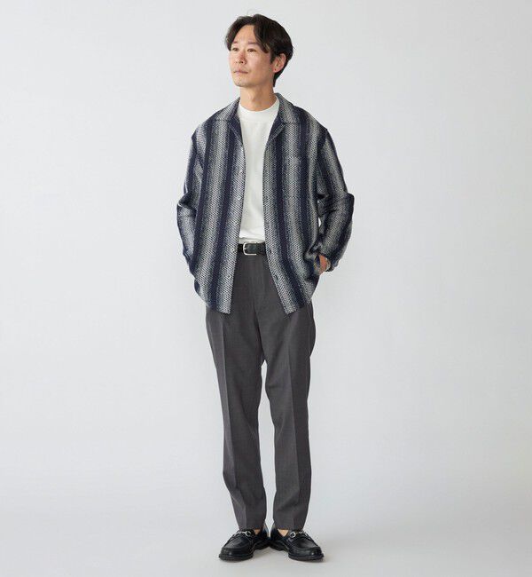 SHIPS「SHIPS: ハニカム メッシュ シャツ アウター」|シャツ・ブラウス|