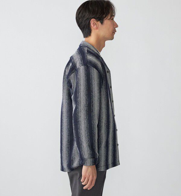 SHIPS「SHIPS: ハニカム メッシュ シャツ アウター」|シャツ・ブラウス|