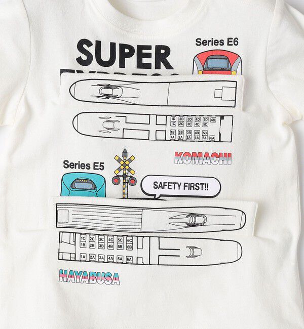 SHIPS Colors 「SHIPS Colors:80～130cm / JR 新幹線 TEE◇」|Tシャツ・カットソー|