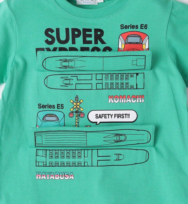 SHIPS Colors 「SHIPS Colors:80～130cm / JR 新幹線 TEE◇」|Tシャツ・カットソー|