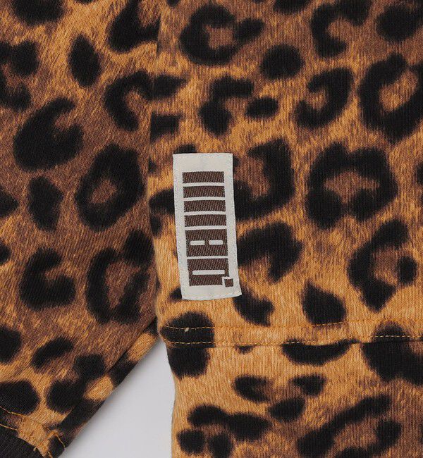 SHIPS「ILL180&deg;: LEOPARD SWEAT CARDIGAN」|カーディガン|