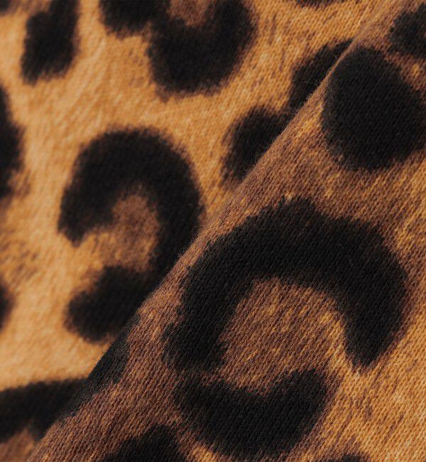 SHIPS「ILL180&deg;: LEOPARD SWEAT CARDIGAN」|カーディガン|