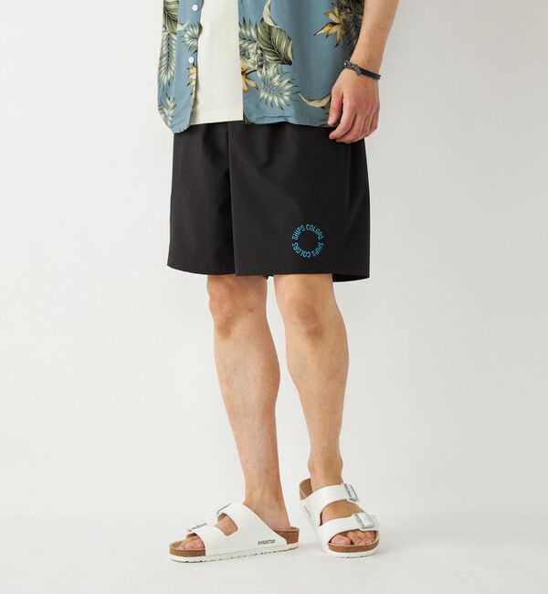 SHIPS Colors 「SHIPS Colors:〈UVカット・接触冷感・吸水速乾〉マルチファンクション カラー ショーツ」|その他|ブラック