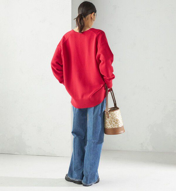 SHIPS for women「Levi&rsquo;s:RIBCAGE WIDE LEG」|デニム|