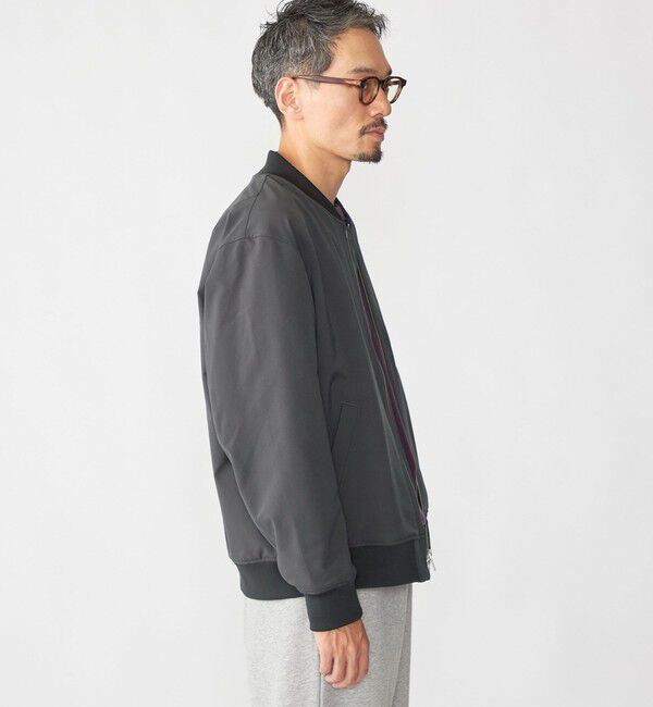 SHIPS「SHIPS: SOLOTEX(R) ストレッチ ミリタリー ブルゾン」|ブルゾン・スタジャン|