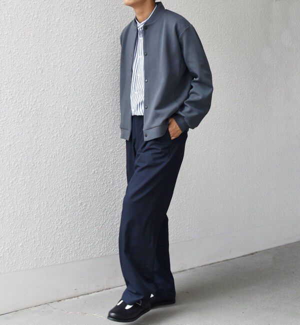 SHIPS any「SHIPS any: クリア ダンボール スナップ ボタン カーディガン (セットアップ対応)◇」|カーディガン|