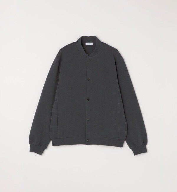 SHIPS any「SHIPS any: クリア ダンボール スナップ ボタン カーディガン (セットアップ対応)◇」|カーディガン|