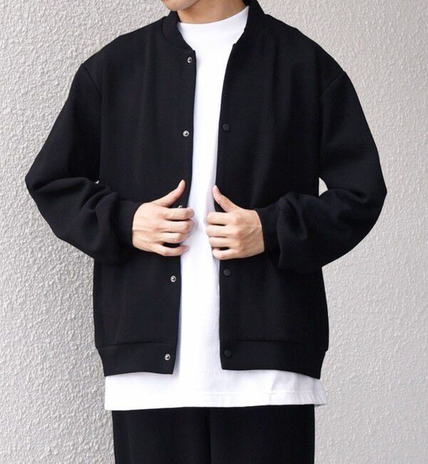 SHIPS any「SHIPS any: クリア ダンボール スナップ ボタン カーディガン (セットアップ対応)◇」|カーディガン|