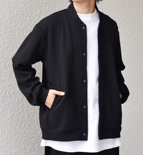 SHIPS any「SHIPS any: クリア ダンボール スナップ ボタン カーディガン (セットアップ対応)◇」|カーディガン|