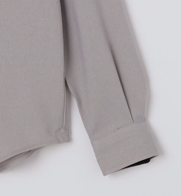 SHIPS Colors 「SHIPS Colors:ストレッチ ウールライク シャツ」|シャツ・ブラウス|