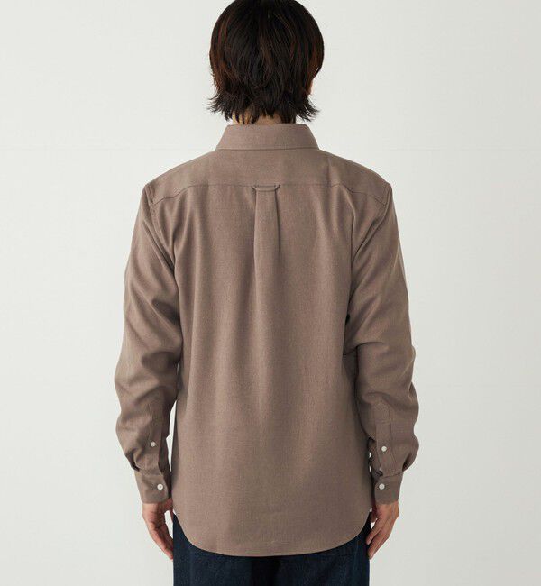 SHIPS Colors 「SHIPS Colors:ストレッチ ウールライク シャツ」|シャツ・ブラウス|